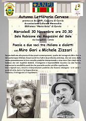 Poesia a due voci tra italiano e dialetti con i poeti miro gori e michele zizzari